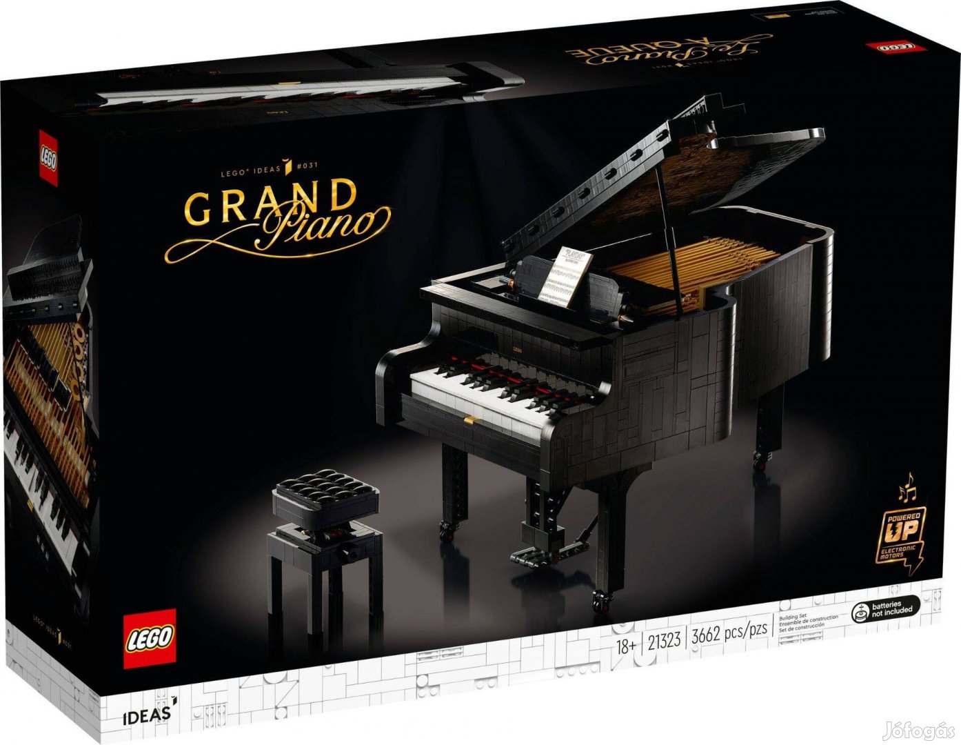 LEGO Ideas 21323 Grand Piano új, bontatlan