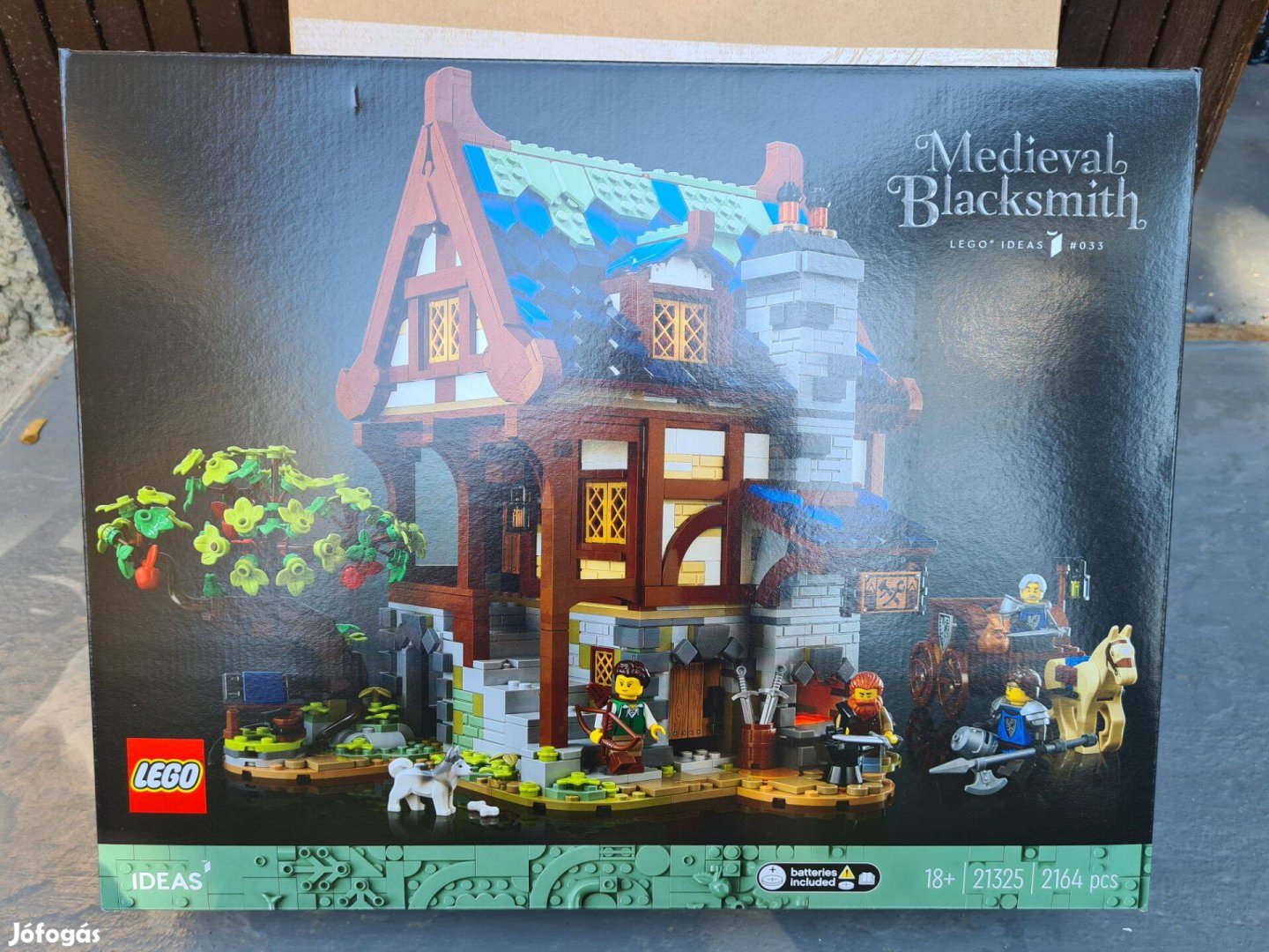 LEGO Ideas 21325 Középkori kovács Bontatla