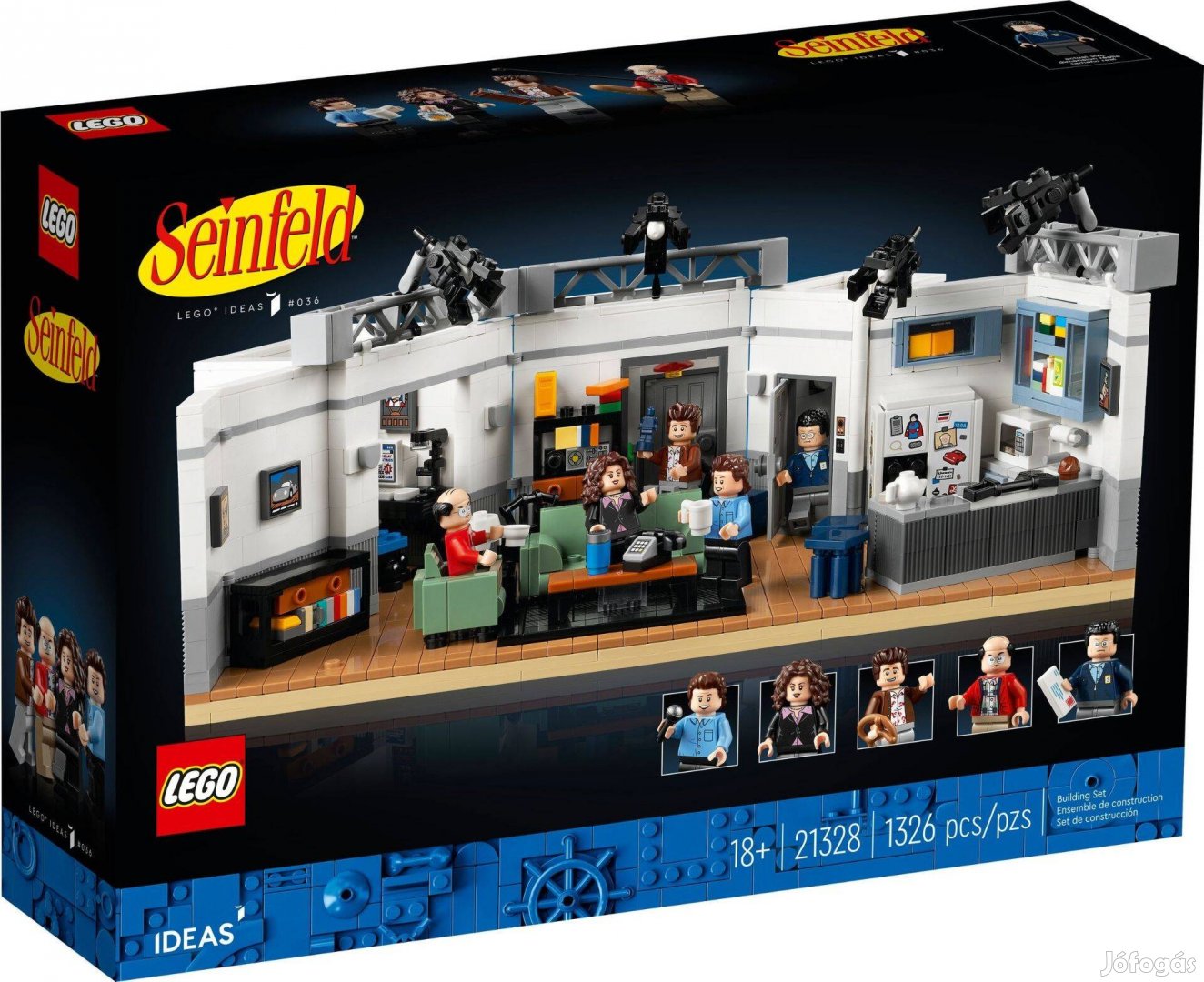 LEGO Ideas 21328 Seinfeld új, bontatlan