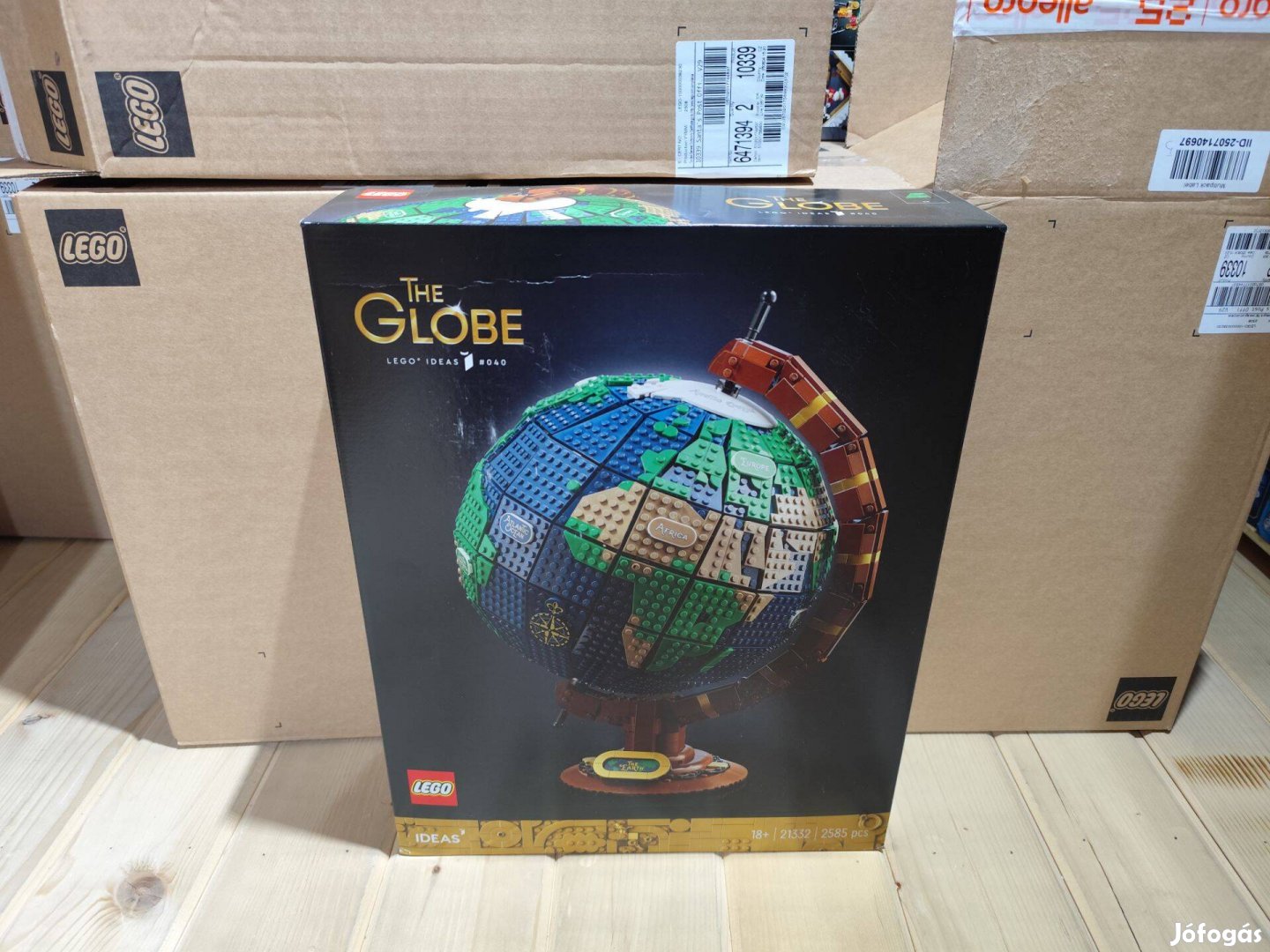 LEGO Ideas 21332 The Globe új, bontatlan utánvét