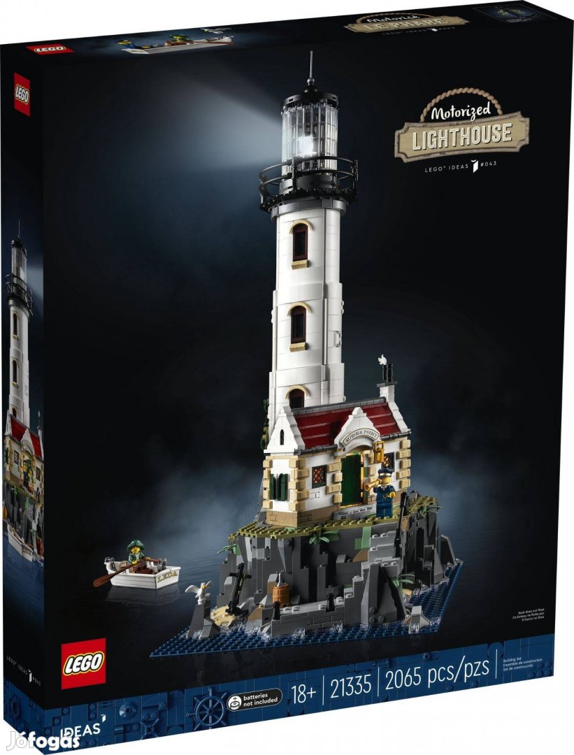 LEGO Ideas 21335 Motorized Lighthouse új, bontatlan