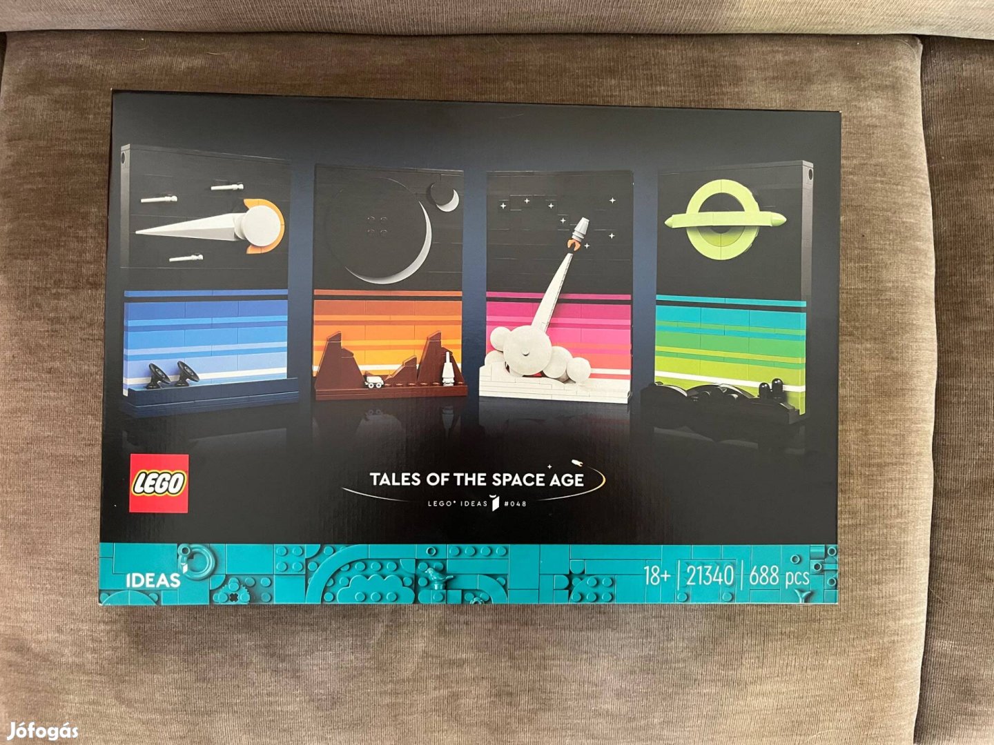LEGO Ideas 21340 Az űrkorszak meséi Új, bontatlan készlet