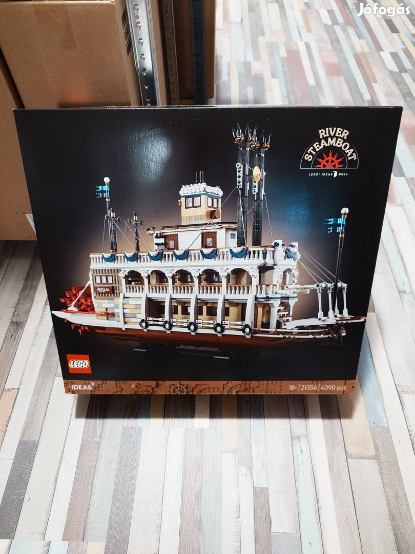 LEGO Ideas - Folyami gőzhajó 21356