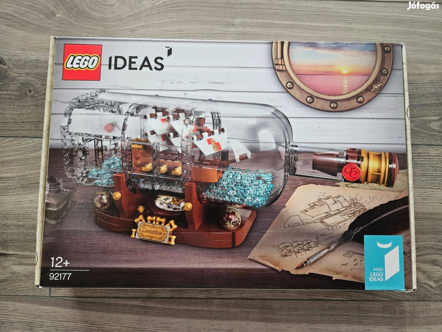 LEGO Ideas - Hajó a palackban 92177 / 21313 eladó!