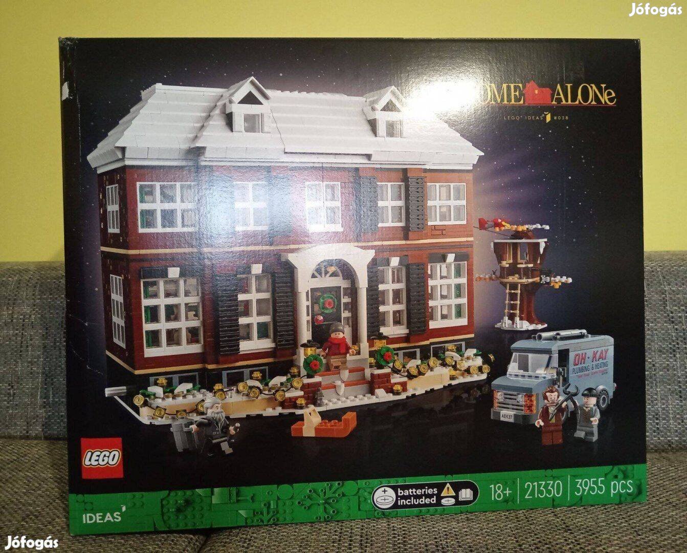 LEGO Ideas - Home Alone Reszkessetek betörők (21330) bontatlan készlet