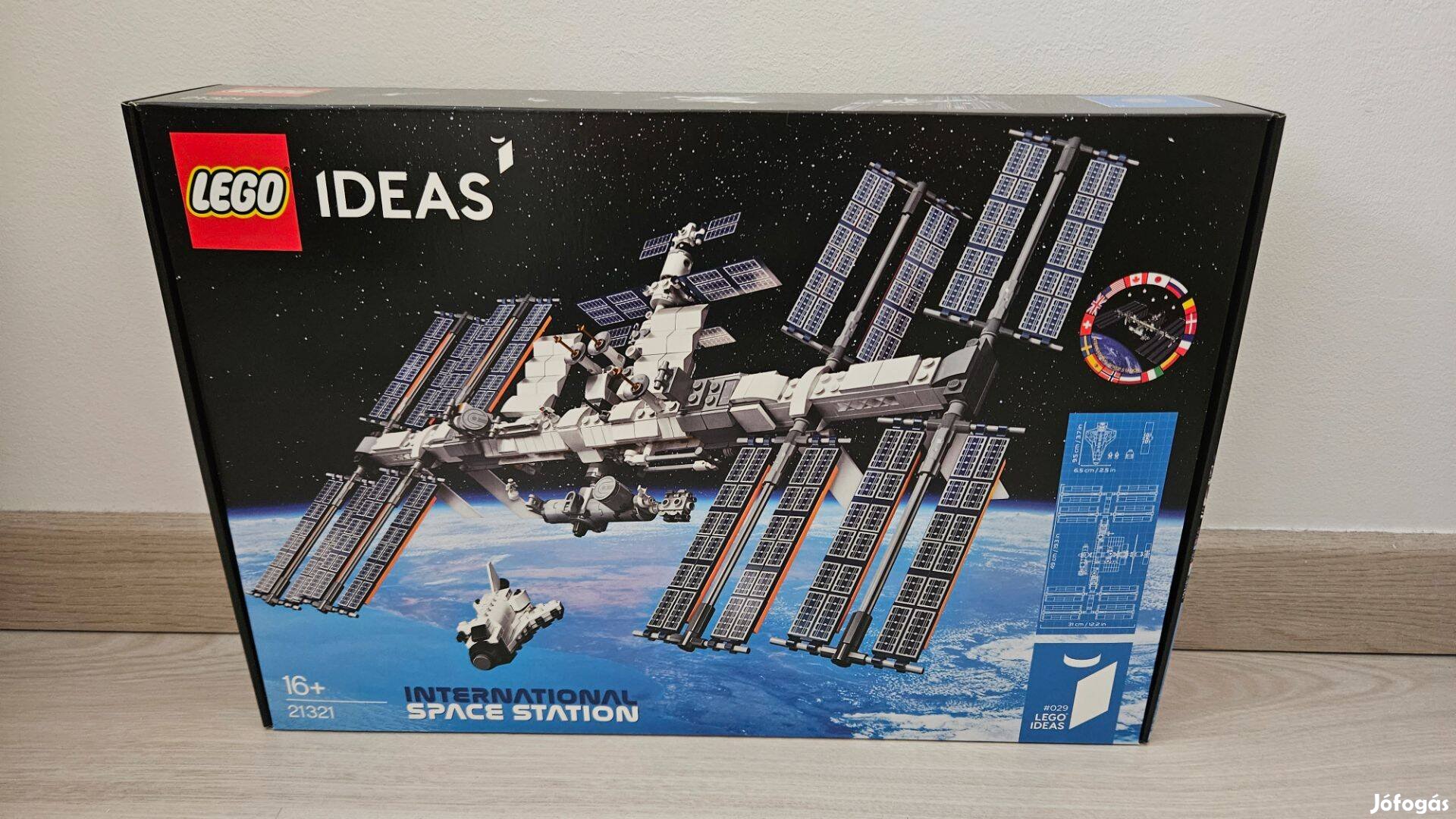 LEGO Ideas - Nemzetközi űrállomás 21321 új, bontatlan