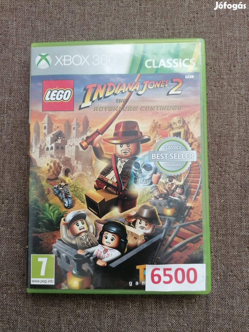 LEGO Indiana Jones 2 Xbox 360 játék eladó!