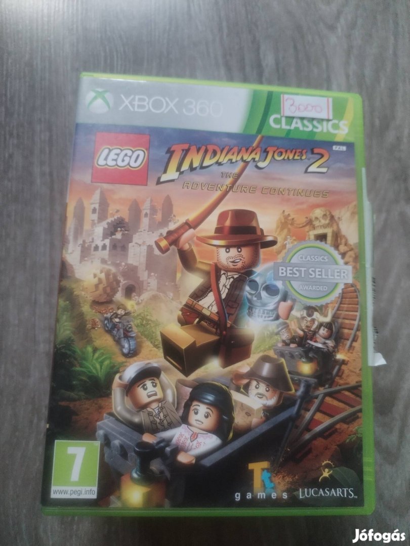 LEGO Indiana Jones 2 xbox 360 játék 