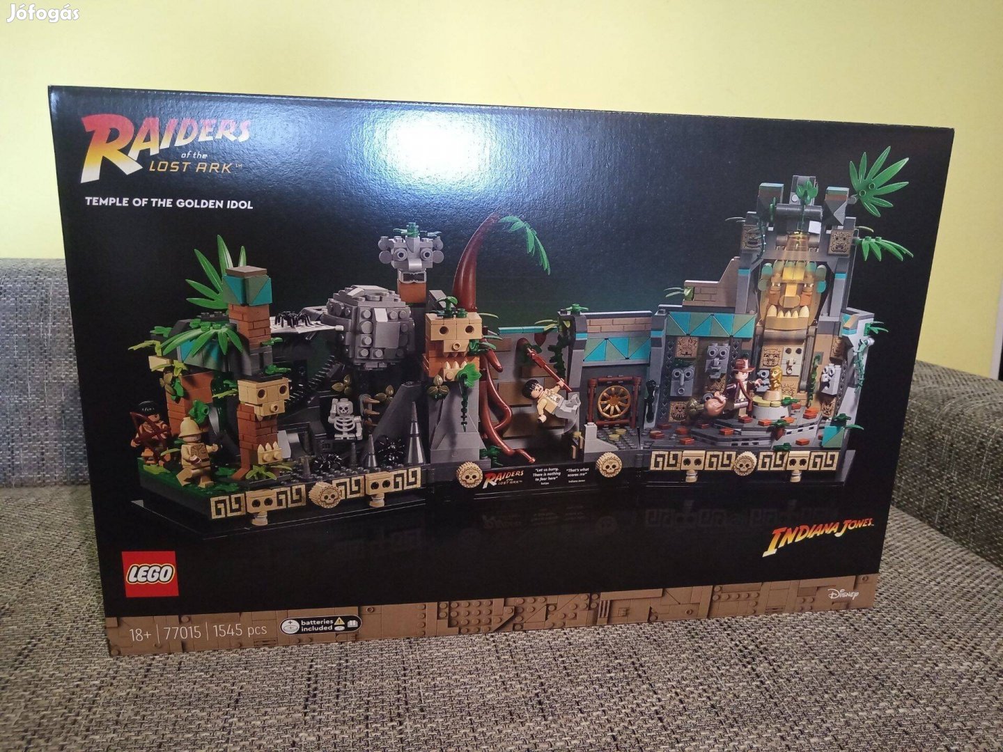 LEGO Indiana Jones - Az Aranybálvány temploma 77015 bontatlan készlet