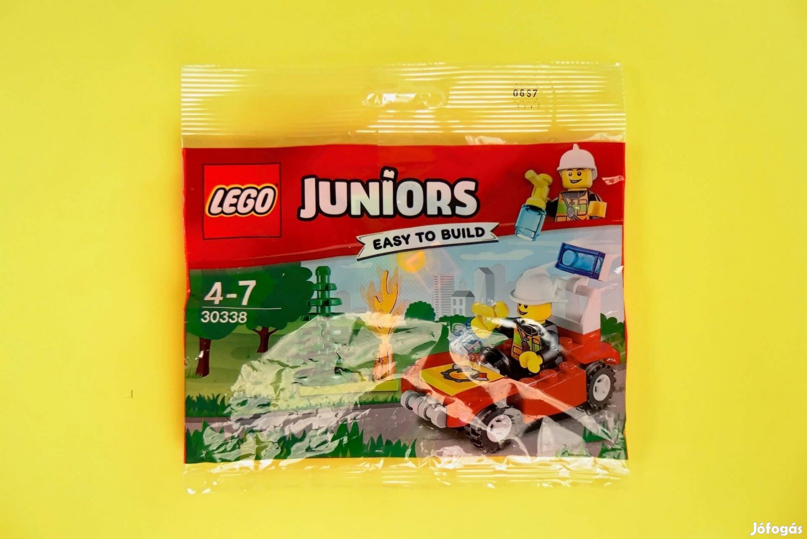 LEGO Juniors 30338 Fire Car, Új, Bontatlan