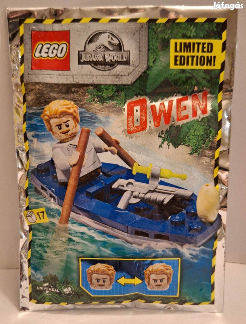 LEGO Jurassic World 122007 Owen with Kayak