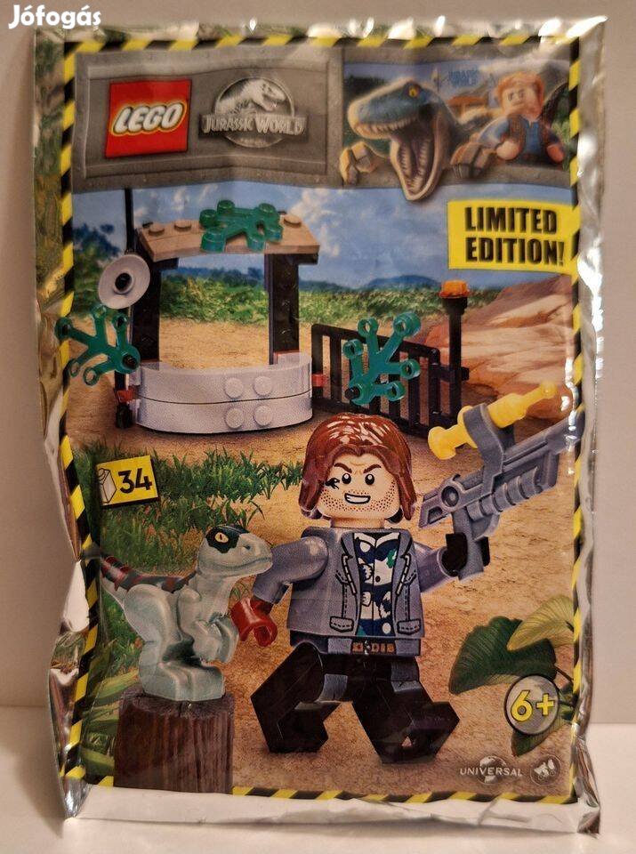 LEGO Jurassic World 122224 Rainn Delacourt with Raptor