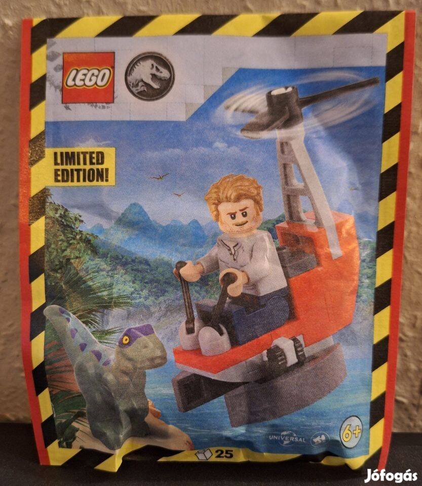 LEGO Jurassic World 122403 Owen with Helicopter and Raptor