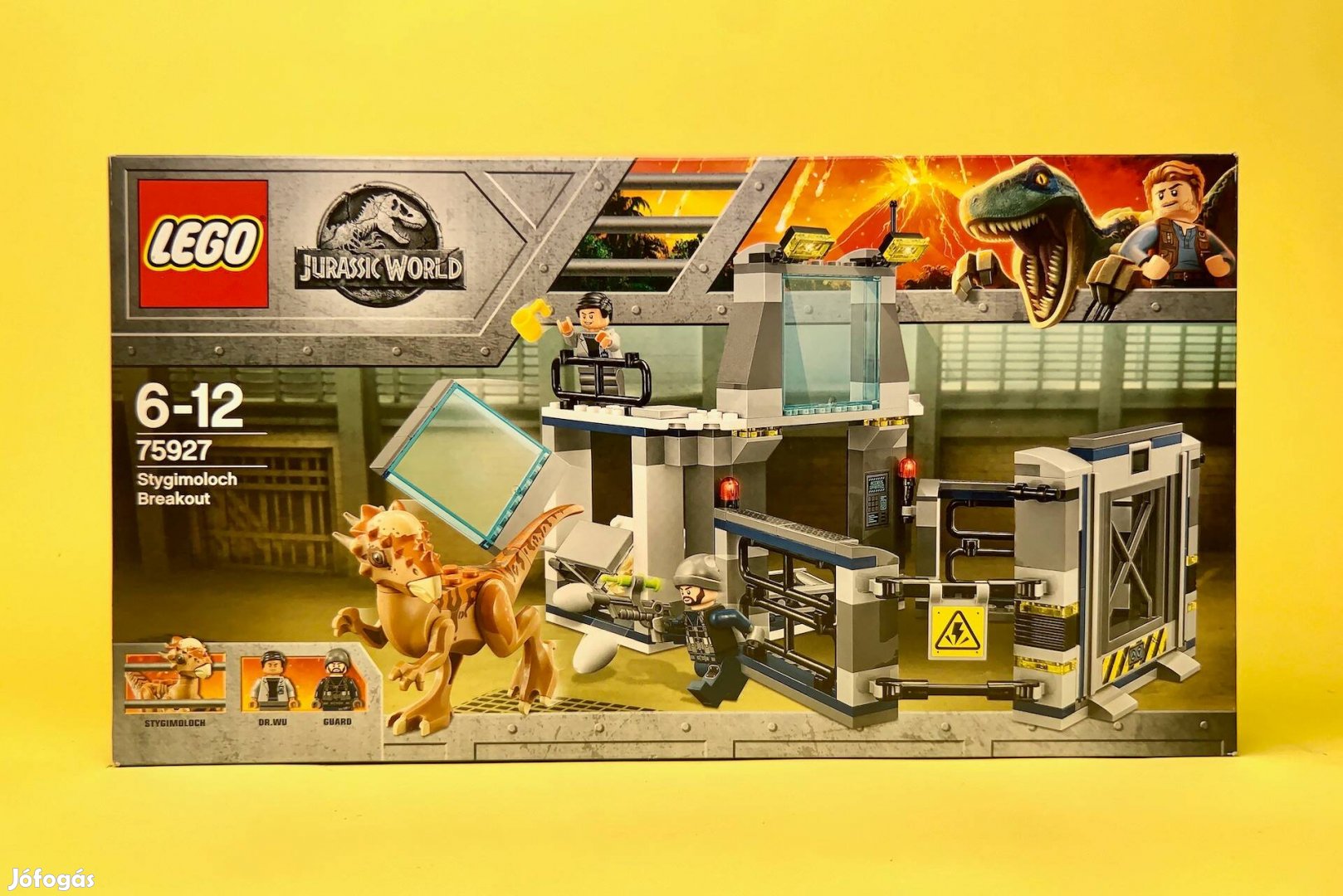 LEGO Jurassic World 75927 Stygimoloch Breakout, Uj, Bontatlan