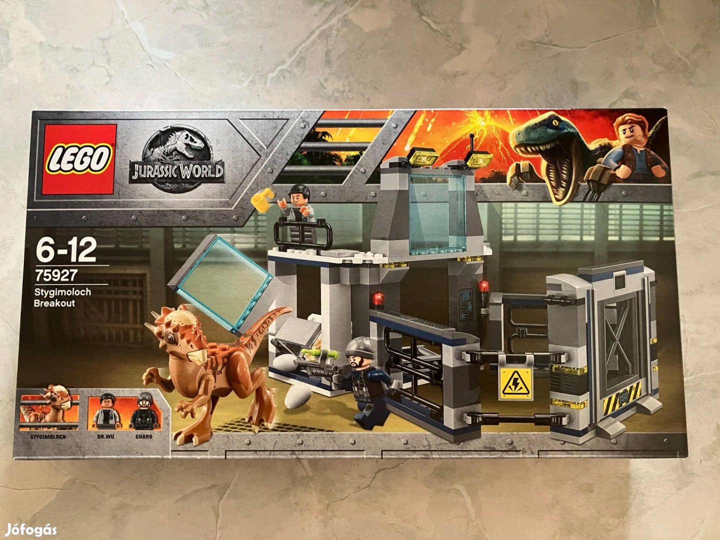 LEGO Jurassic World 75927 - Stygimoloch kitörés (új, bontatlan)