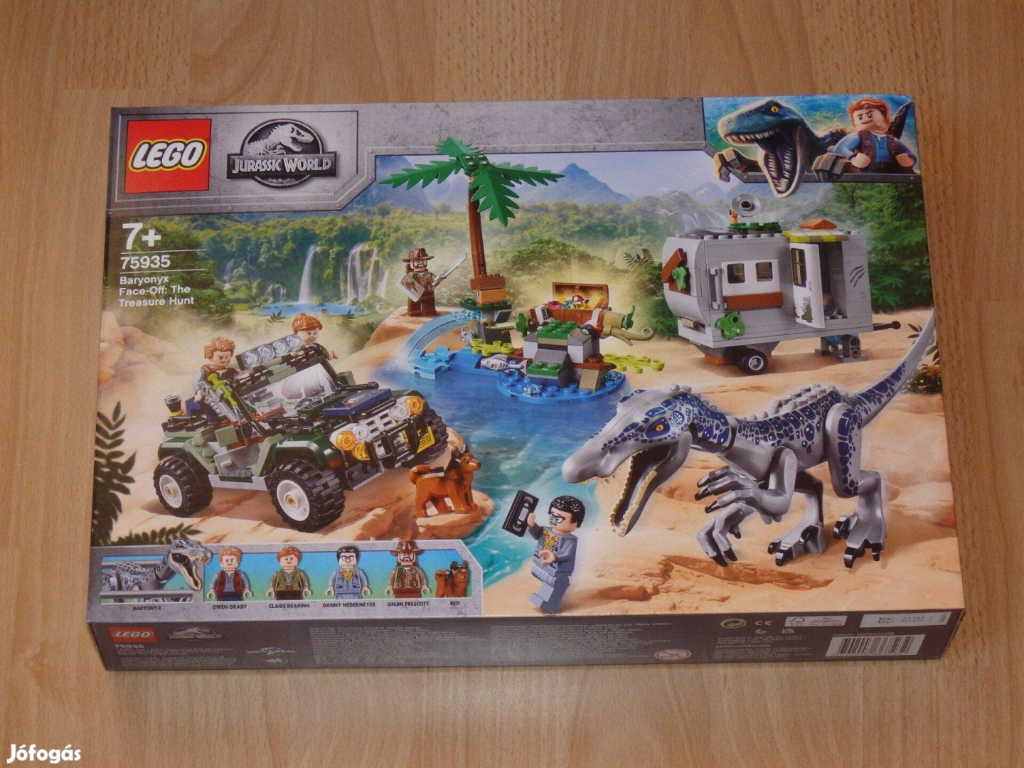 LEGO Jurassic World 75935: Baryonyx Face-Off - bontatlan