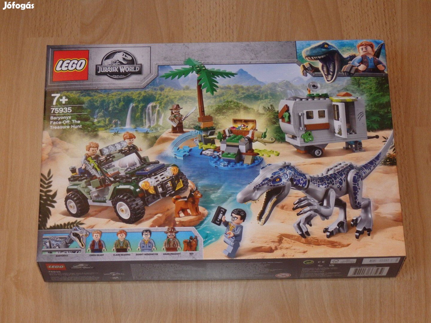 LEGO Jurassic World 75935: Baryonyx Face-Off - bontatlan