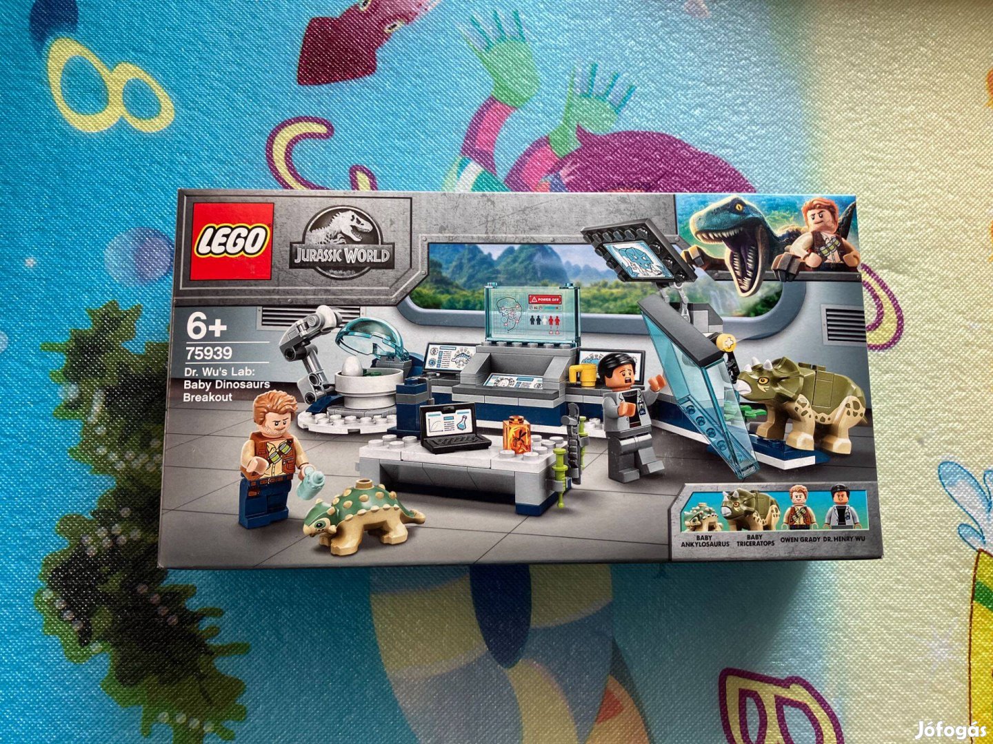 LEGO Jurassic World 75939 - Dr. Wu laborja: Bébidinoszauruszok szökése