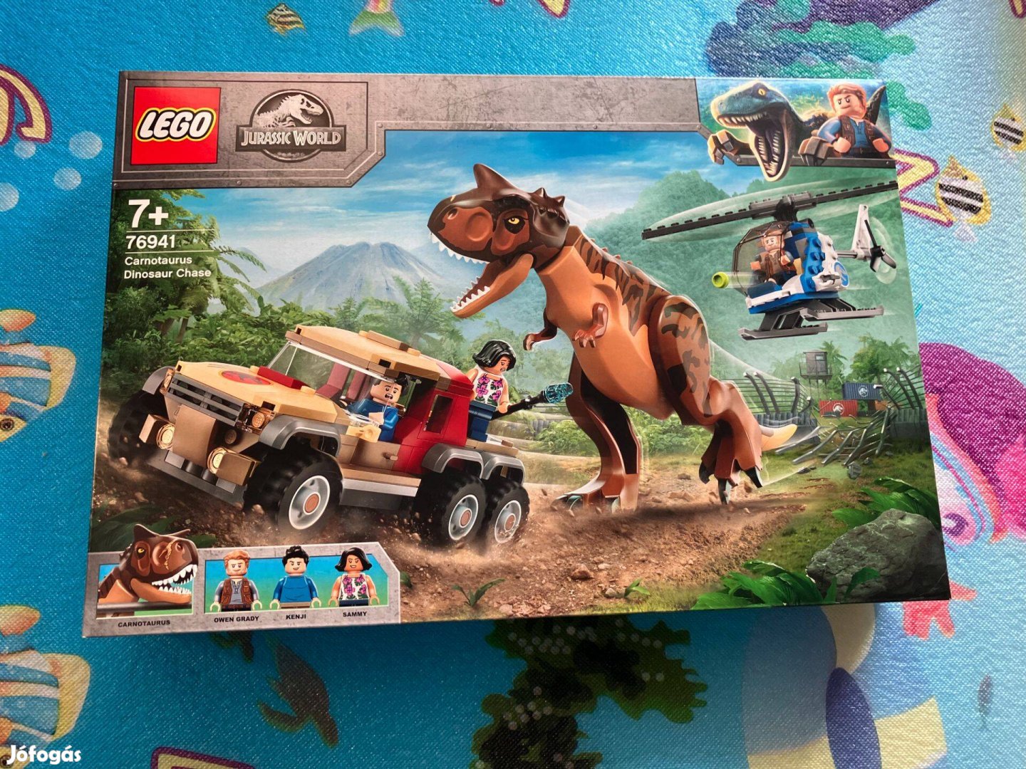 LEGO Jurassic World 76941 - Carnotaurus dinoszaurusz üldözés (új