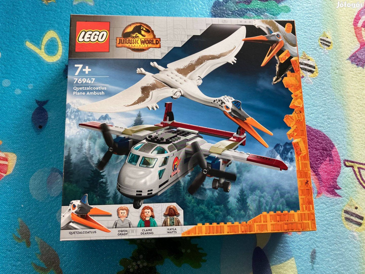 LEGO Jurassic World 76947 - Quetzalcoatlus: repülőgépes támadás (új