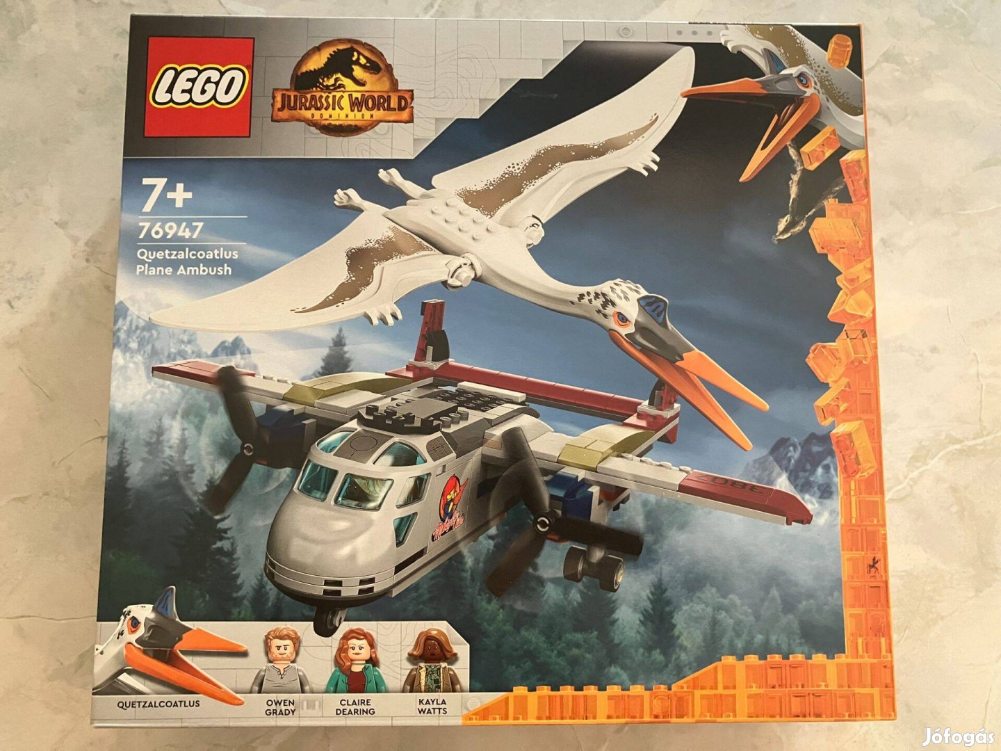 LEGO Jurassic World 76947 - Quetzalcoatlus: repülőgépes támadás (új)