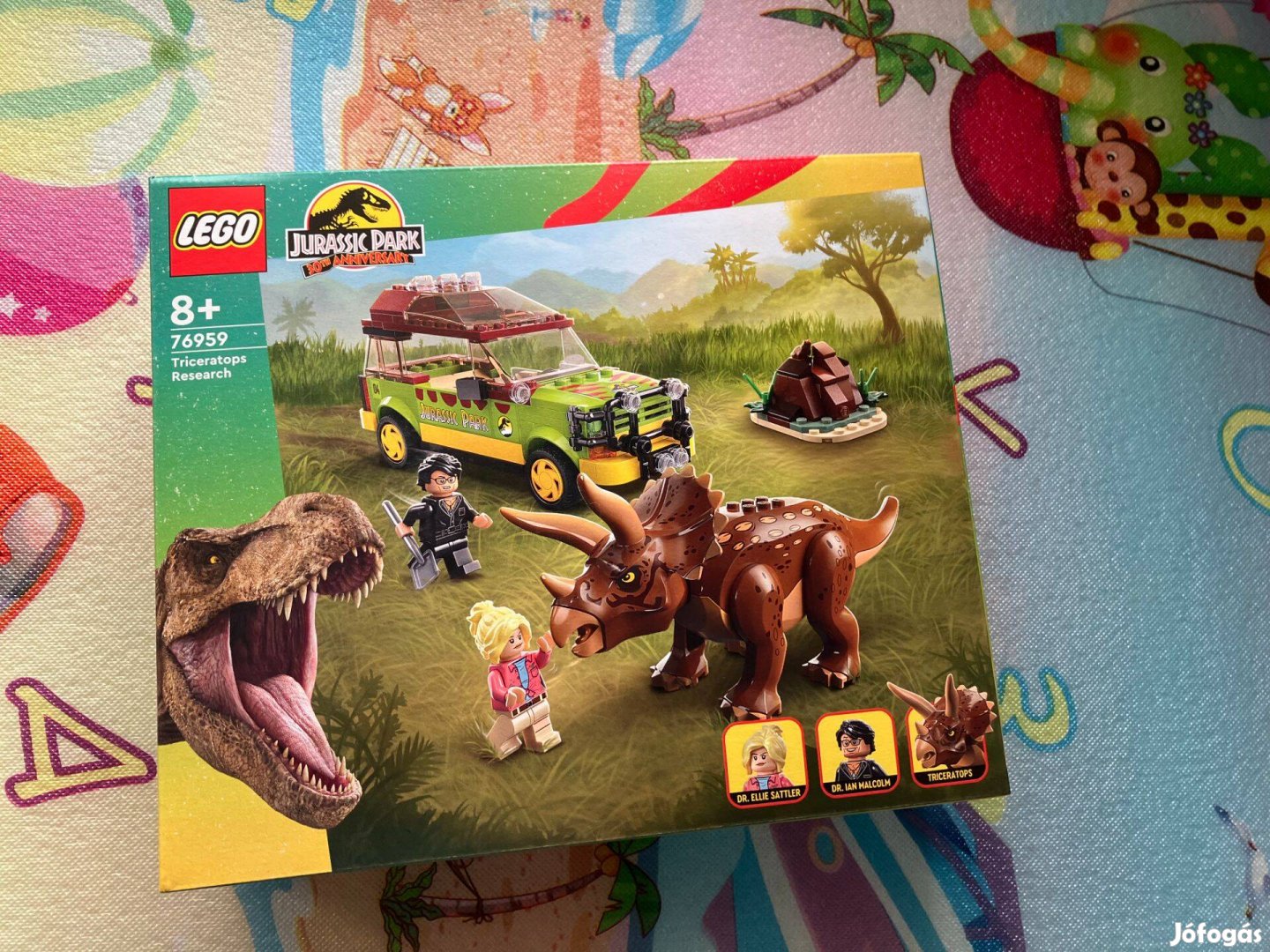 LEGO Jurassic World 76959 - Triceratops kutatás (új, bontatlan)