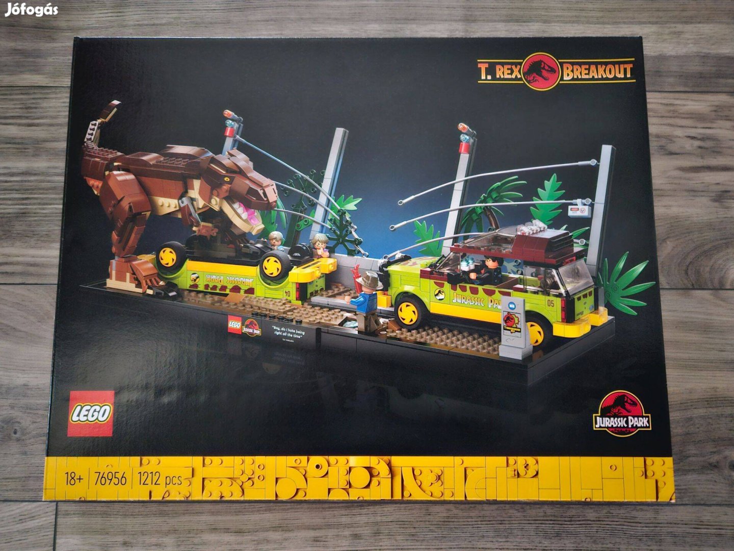 LEGO Jurassic World - T-Rex szökése 76956 eladó!