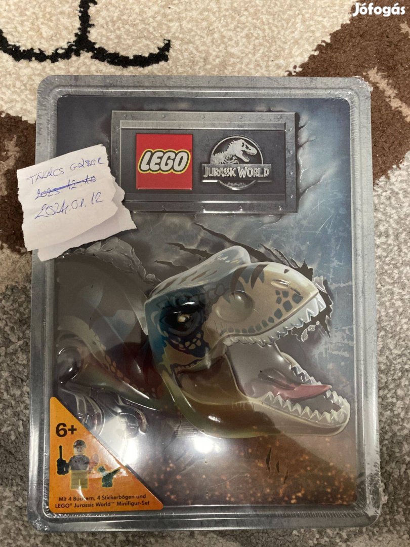 LEGO Jurassic World b21jw05 Exclusive T-REX Fém Doboz - német kiadás