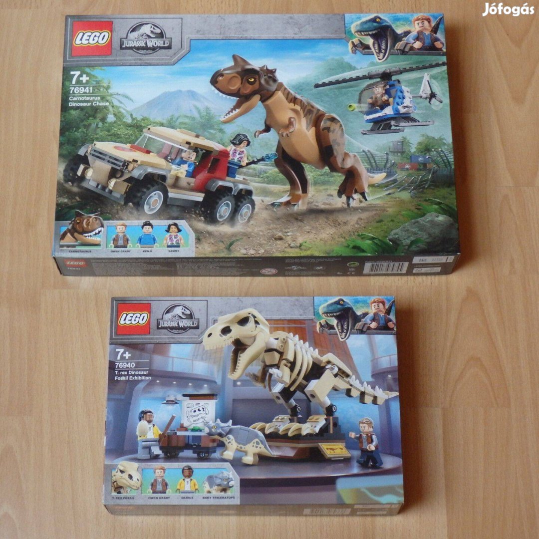 LEGO Jurassic World dínó csomag: 76940 + 76941