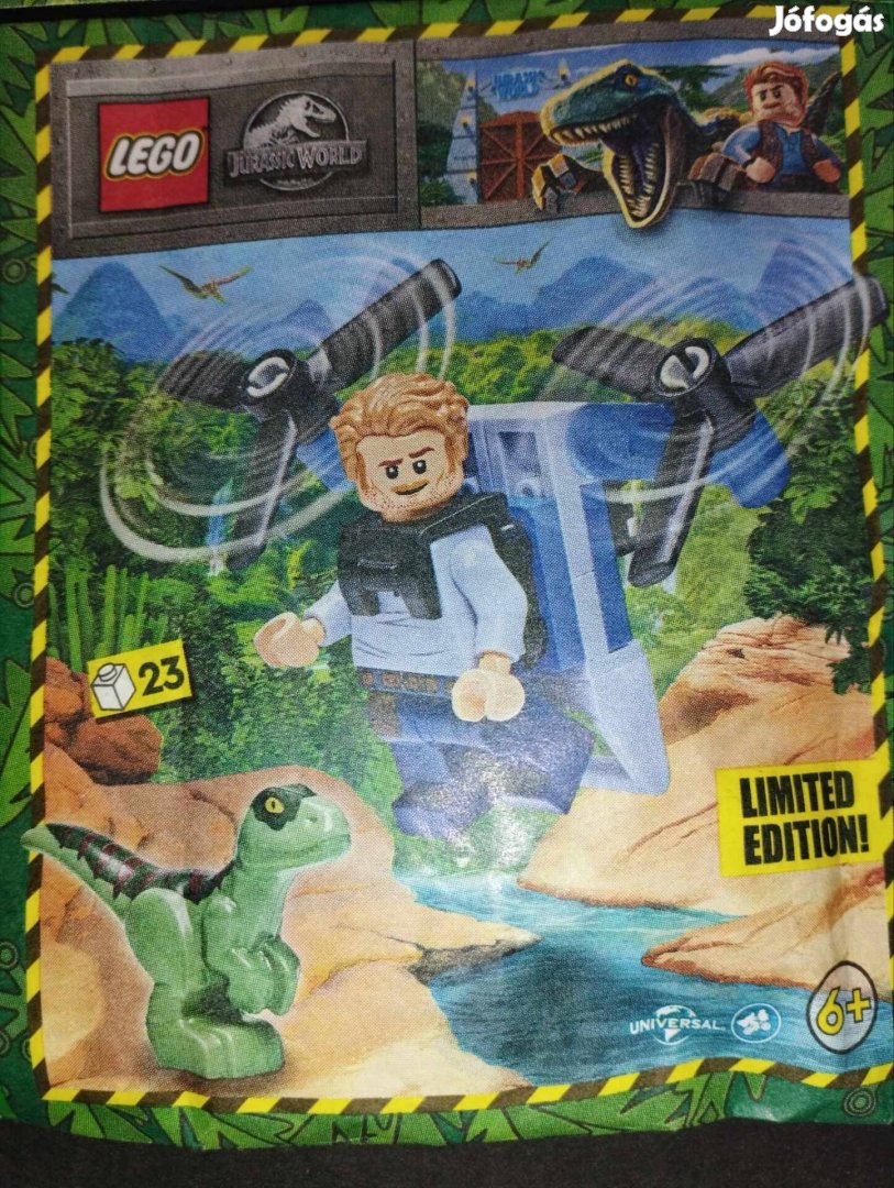 LEGO Jurassic World új bontatlan csomagolásban 