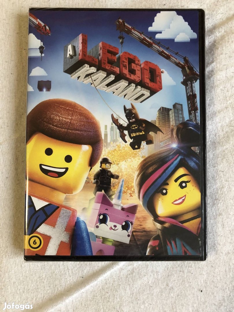 LEGO Kaland DVD új 