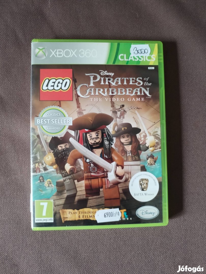 LEGO Karib tenger kalózai Xbox 360 játék 