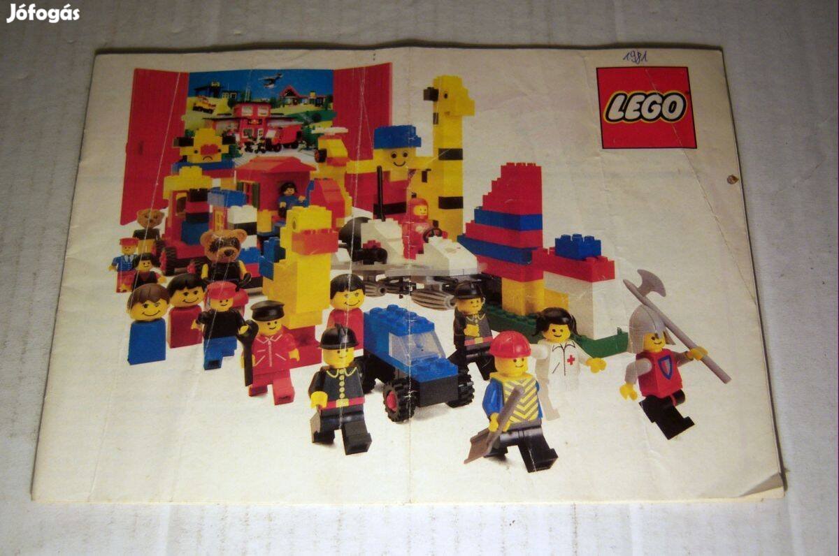 LEGO Katalógus 1981 3-nyelvű (110785/110885-OS)