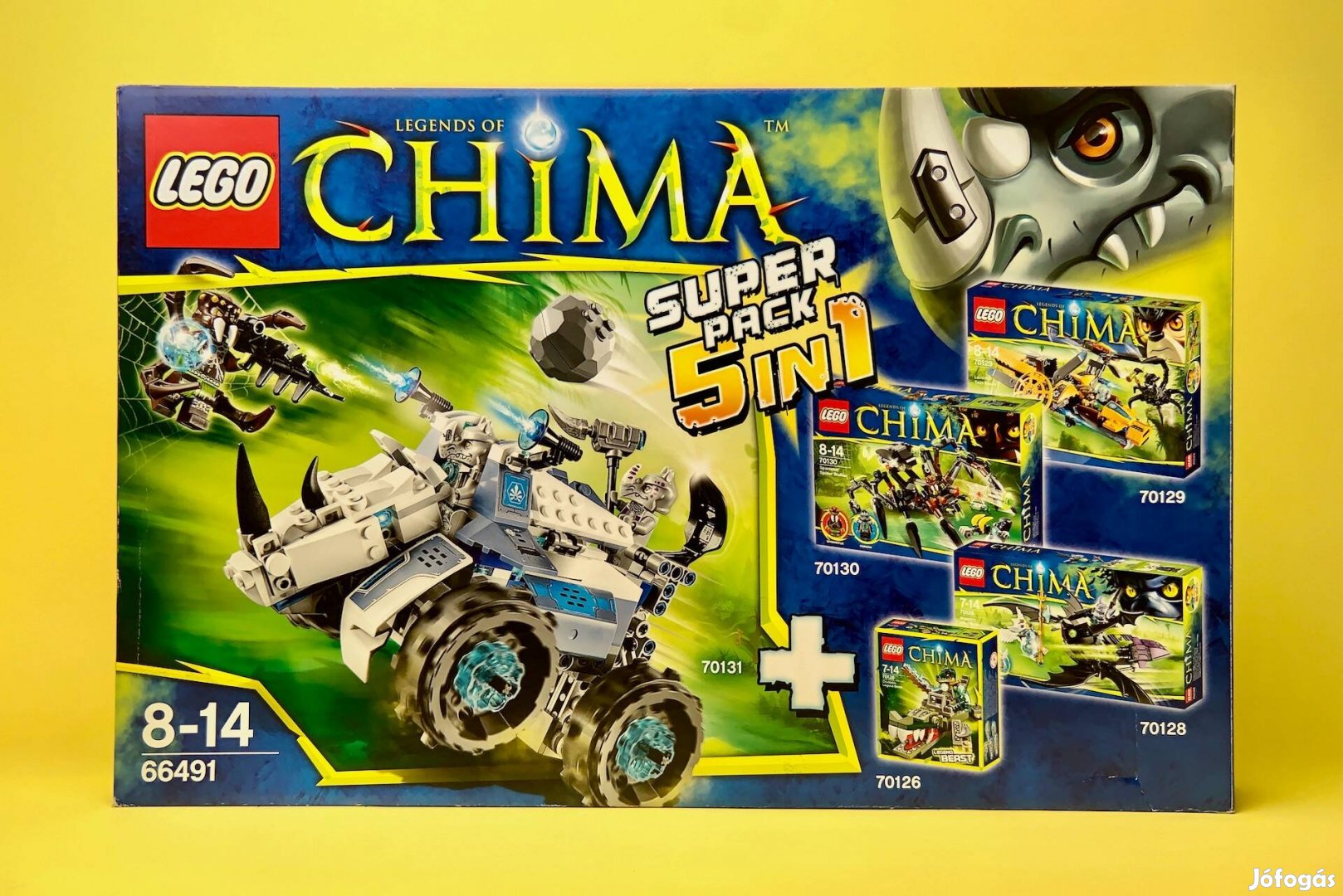 LEGO Legends of Chima 66491 Super Pack 5 in 1, Új, Bontatlan