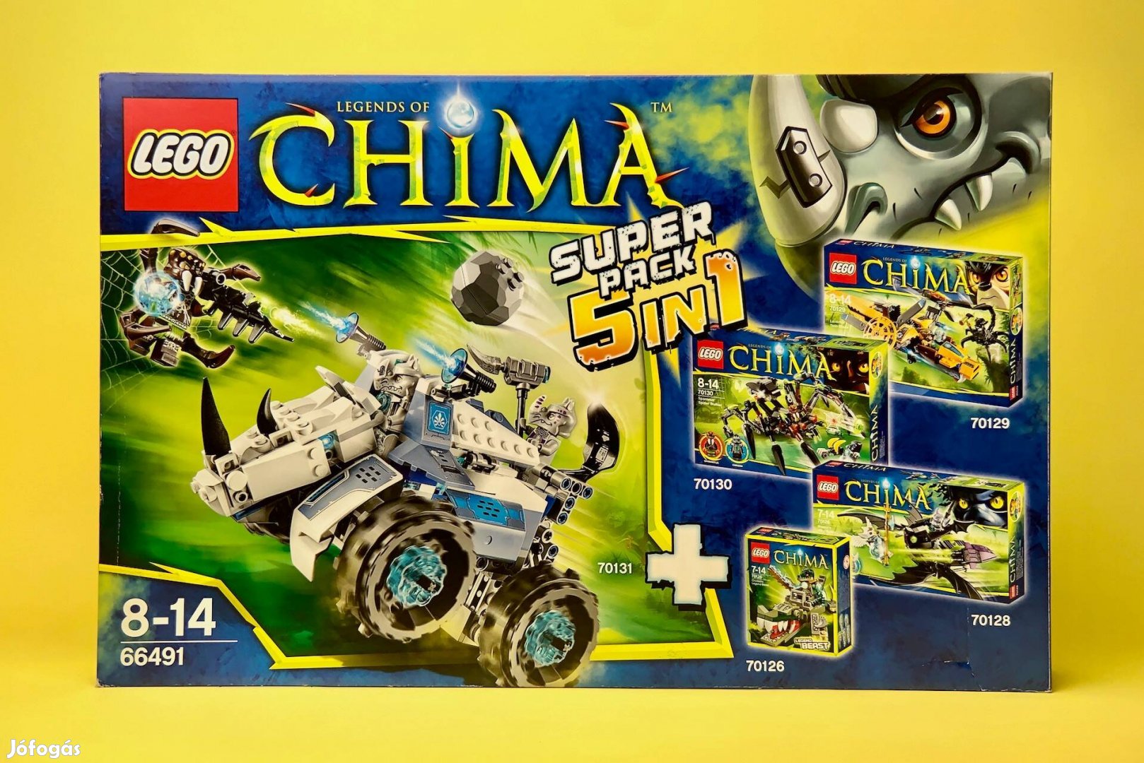 LEGO Legends of Chima 66491 Super Pack 5 in 1, Új, Bontatlan