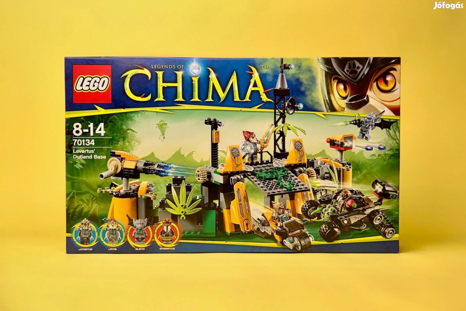 LEGO Legends of Chima 70134 Lavertus' Outland Base, Új, Bontatlan