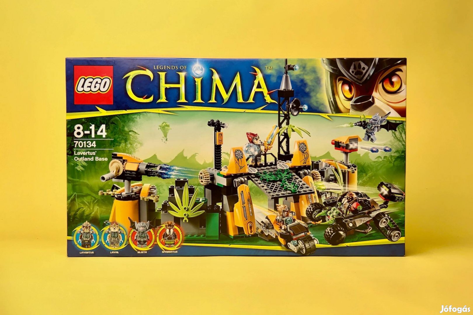 LEGO Legends of Chima 70134 Lavertus' Outland Base, Új, Bontatlan