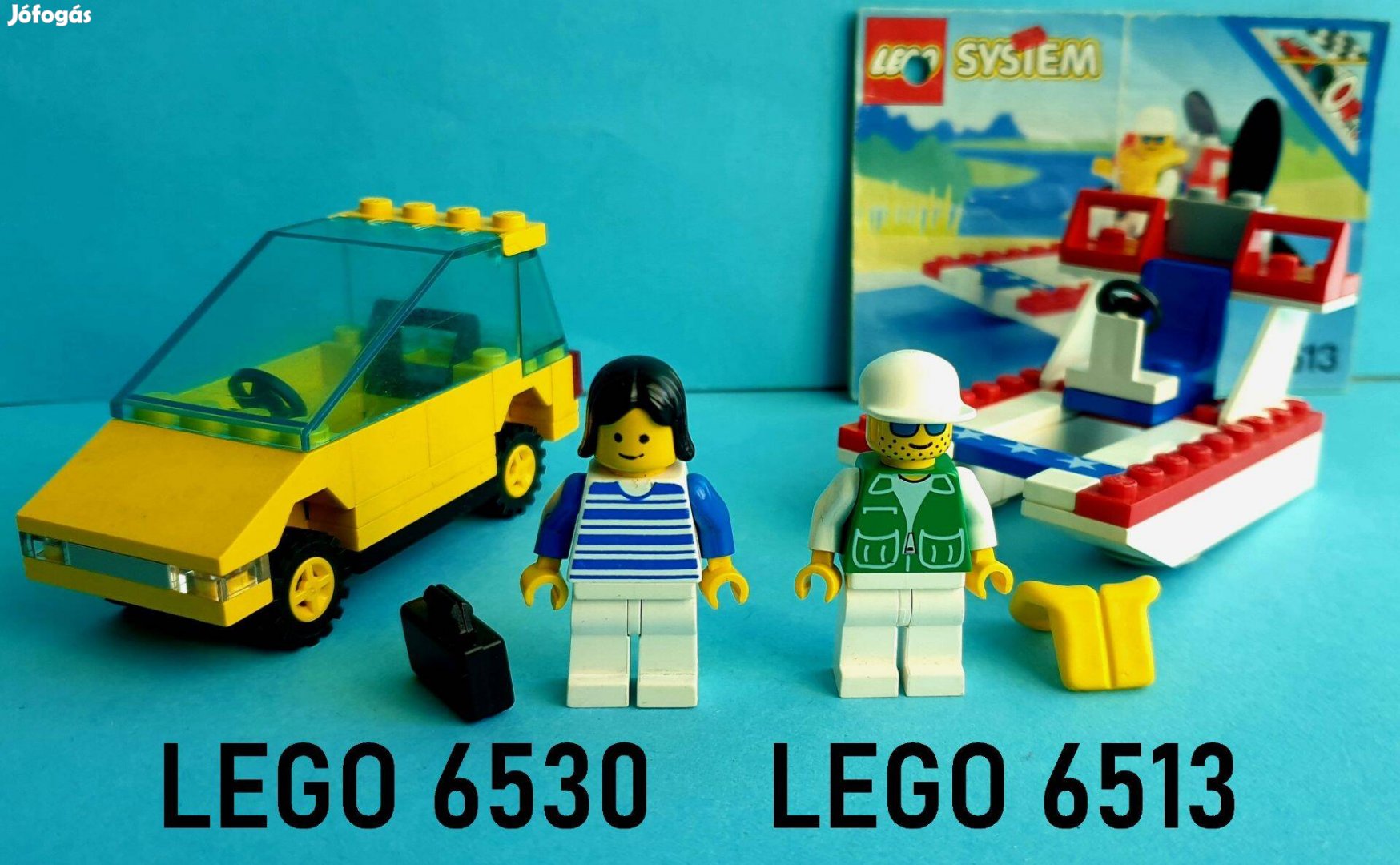 LEGO Legoland 6530 Sport Coupe, 6513 Glade Runner, útmutató