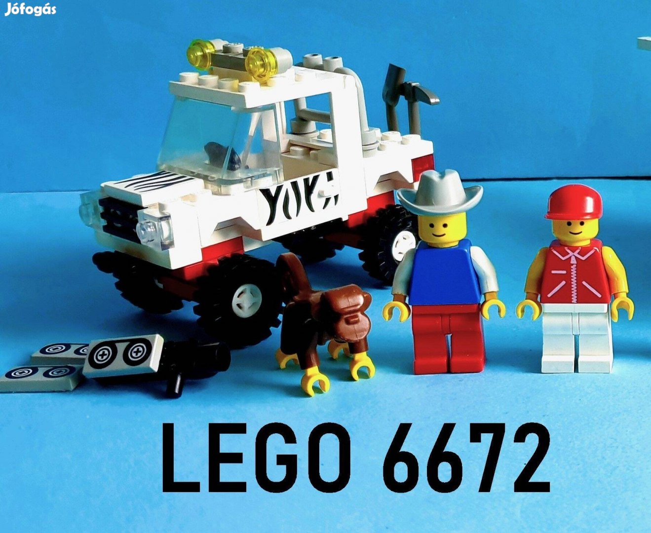 LEGO Legoland 6672 Safari Off-Road Vehicle, hiánytalan
