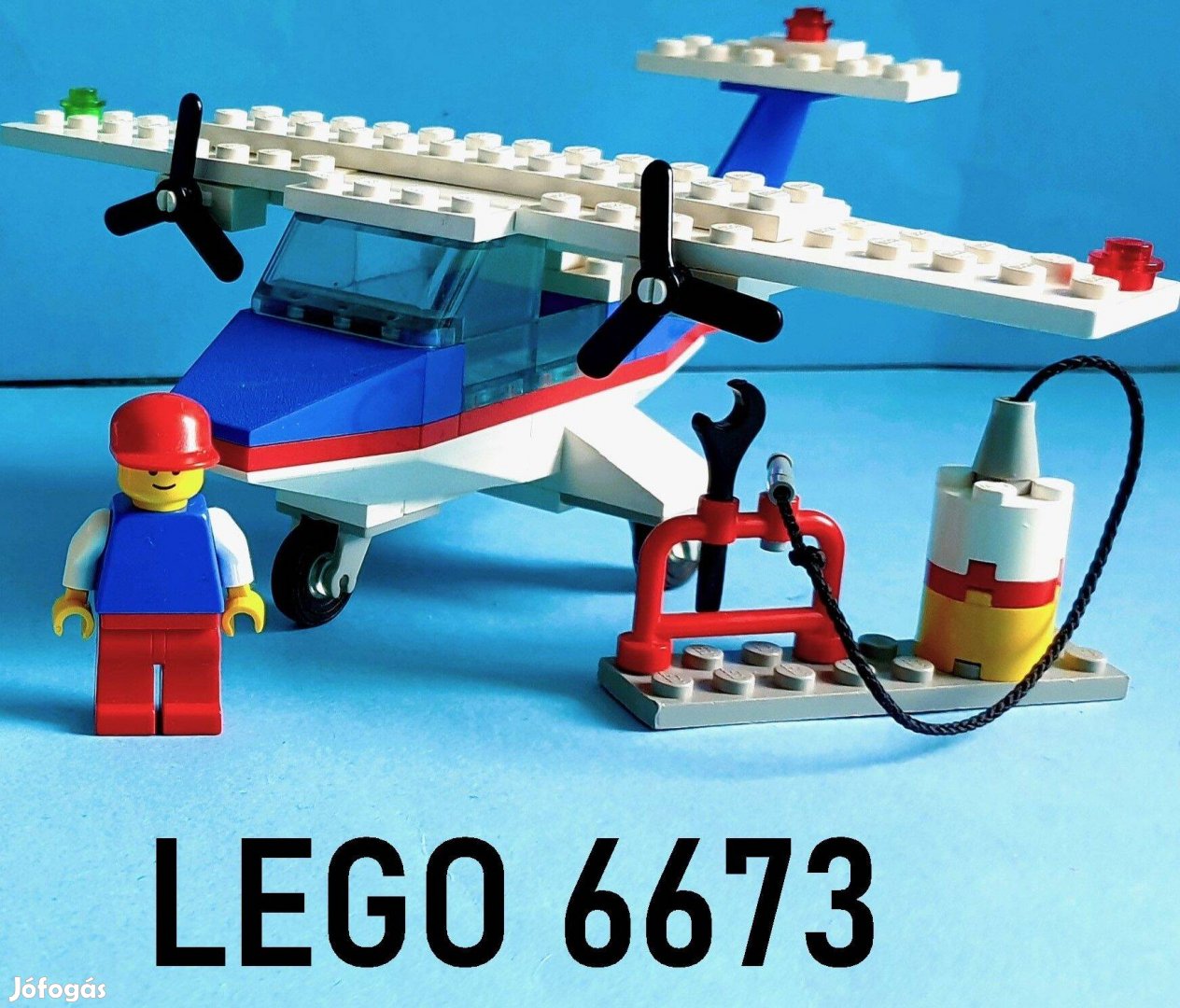 LEGO Legoland 6673 Solo Trainer (1990), hiánytalan