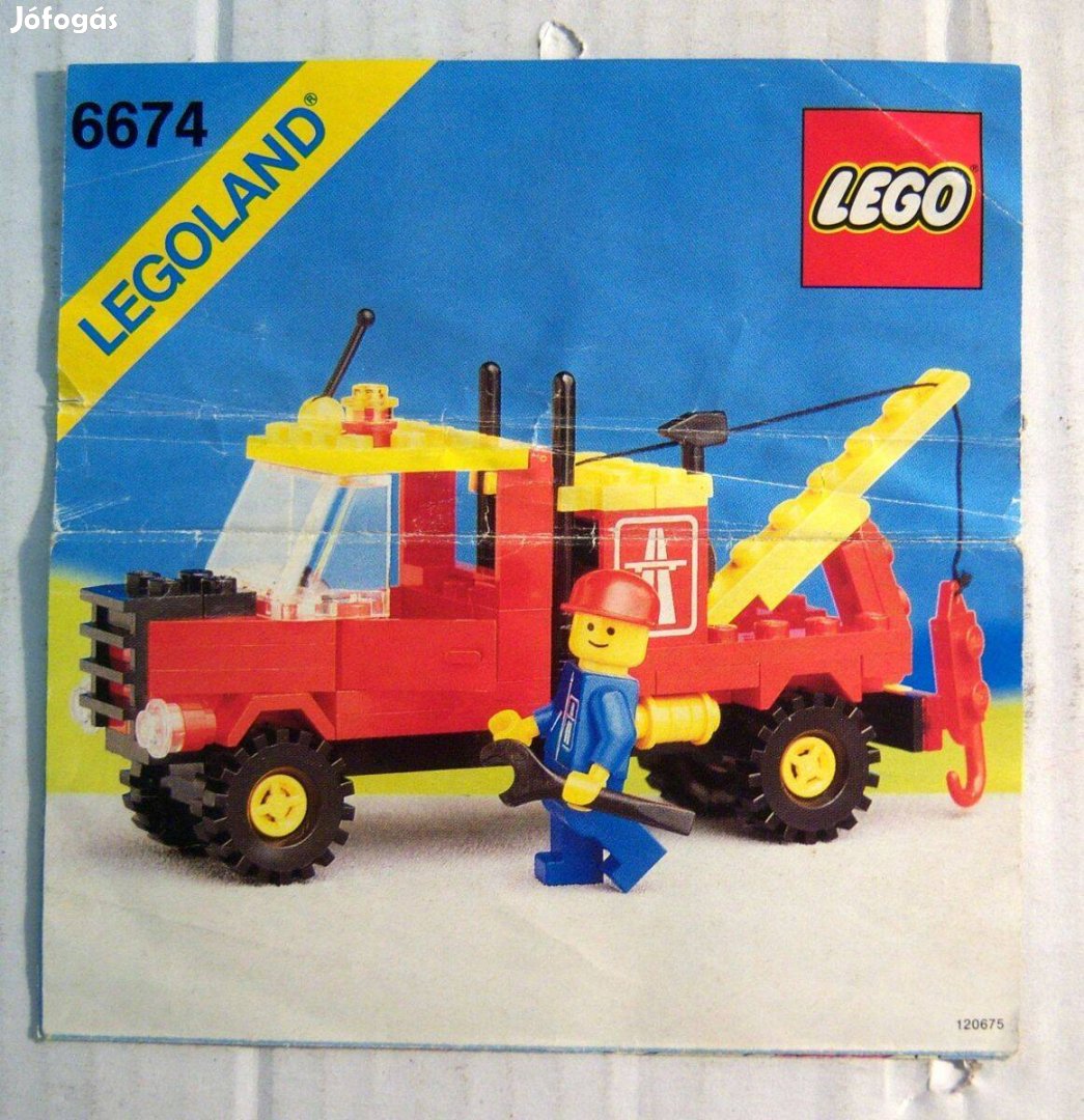 LEGO Leírás 6674 (1988) 120675 (sérült)