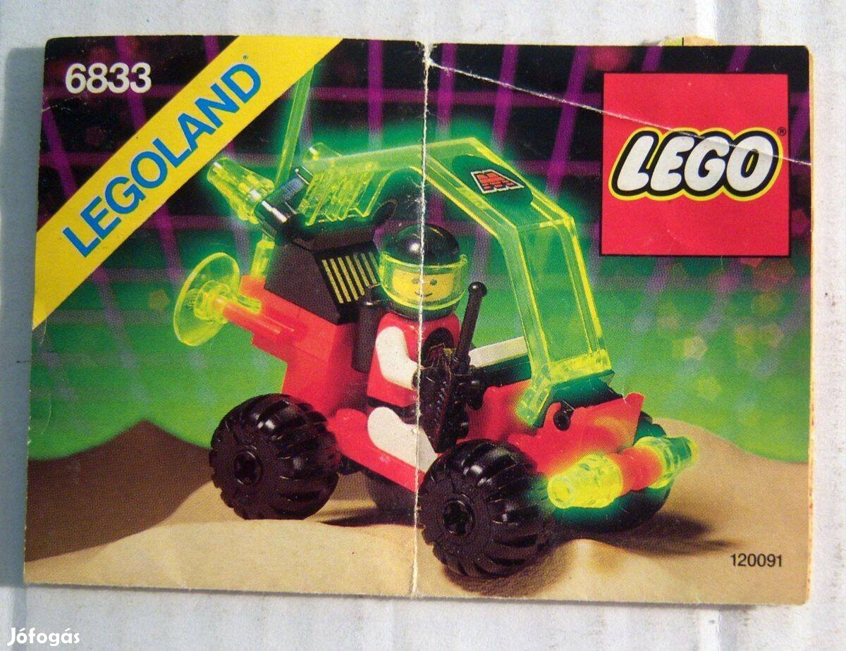 LEGO Leírás 6833 (1990) 120091 (sérült)