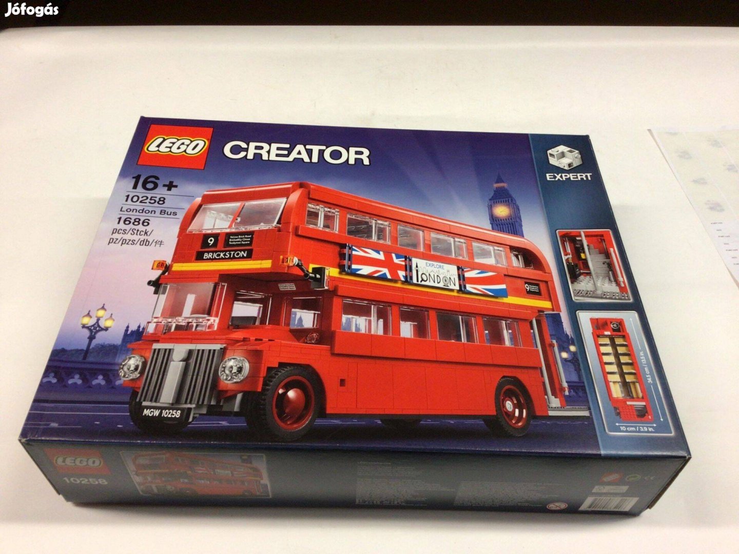 LEGO London Bus 10258 bontatlan Új