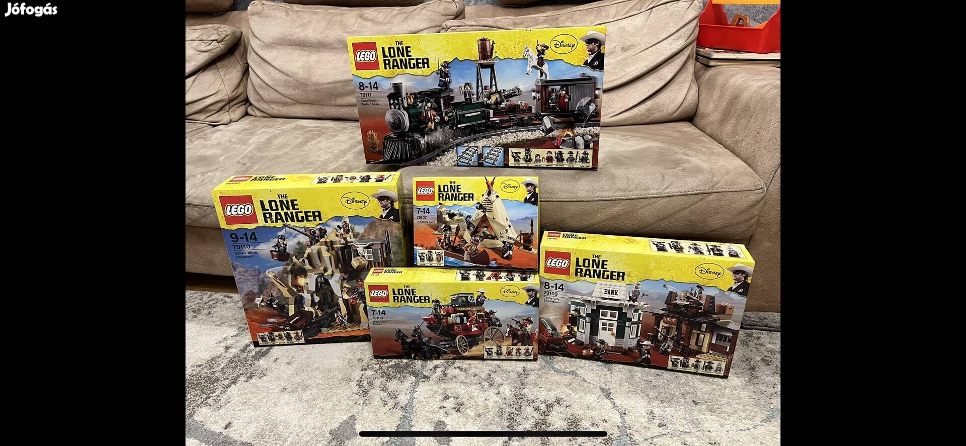 LEGO Lone Ranger teljes szett