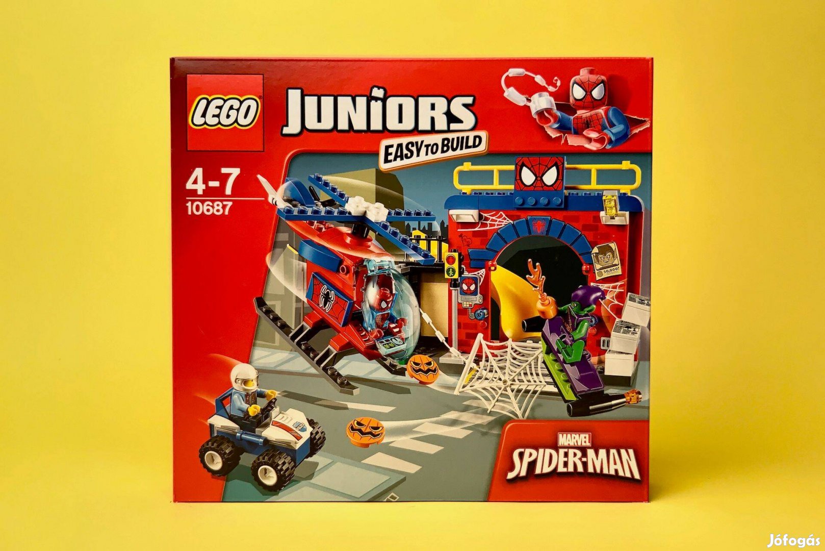 LEGO Marvel 10687 Spider-Man Hideout, Új, Bontatlan