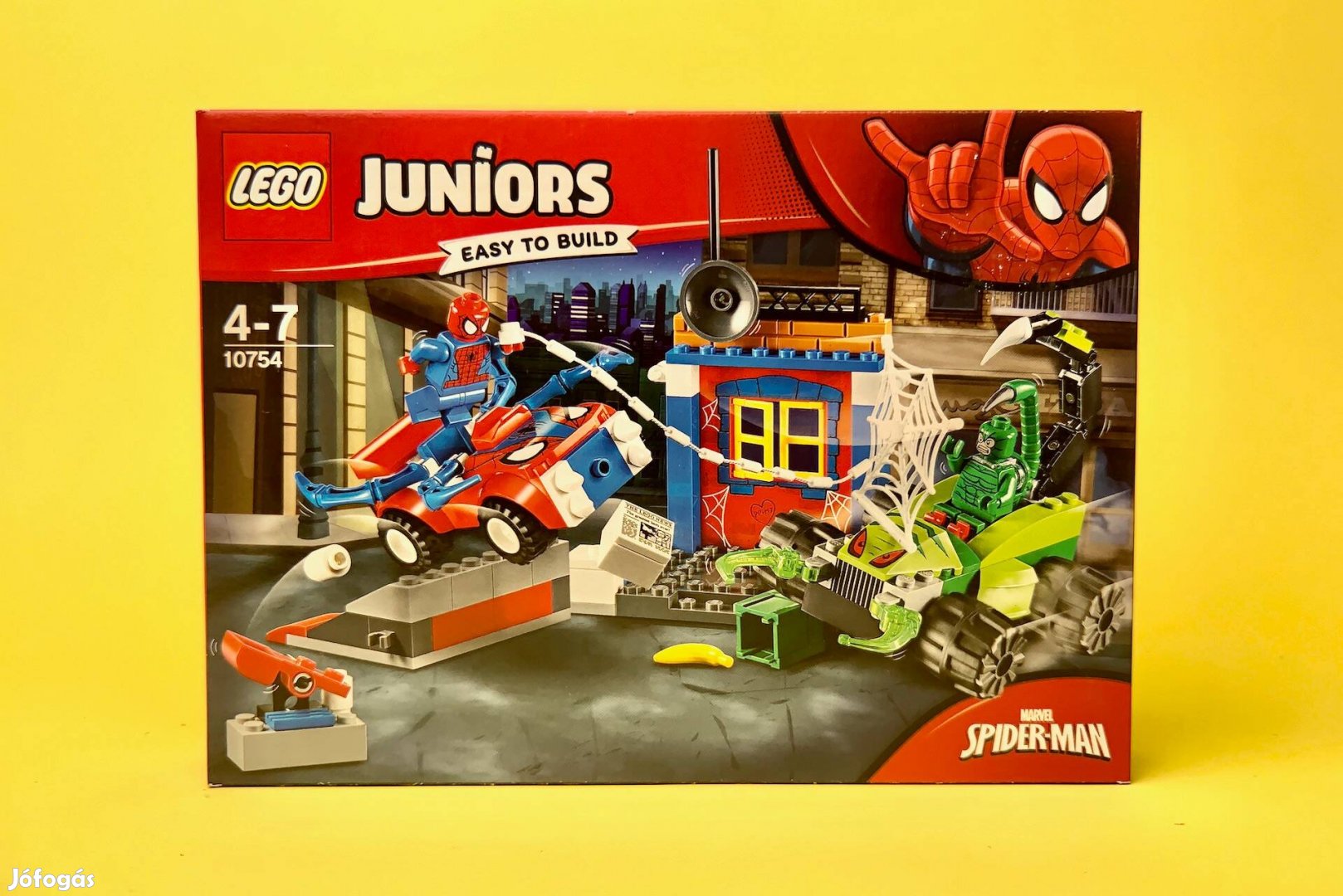 LEGO Marvel 10754 Spider-Man vs. Scorpion Street Showd, Uj, Bontatlan