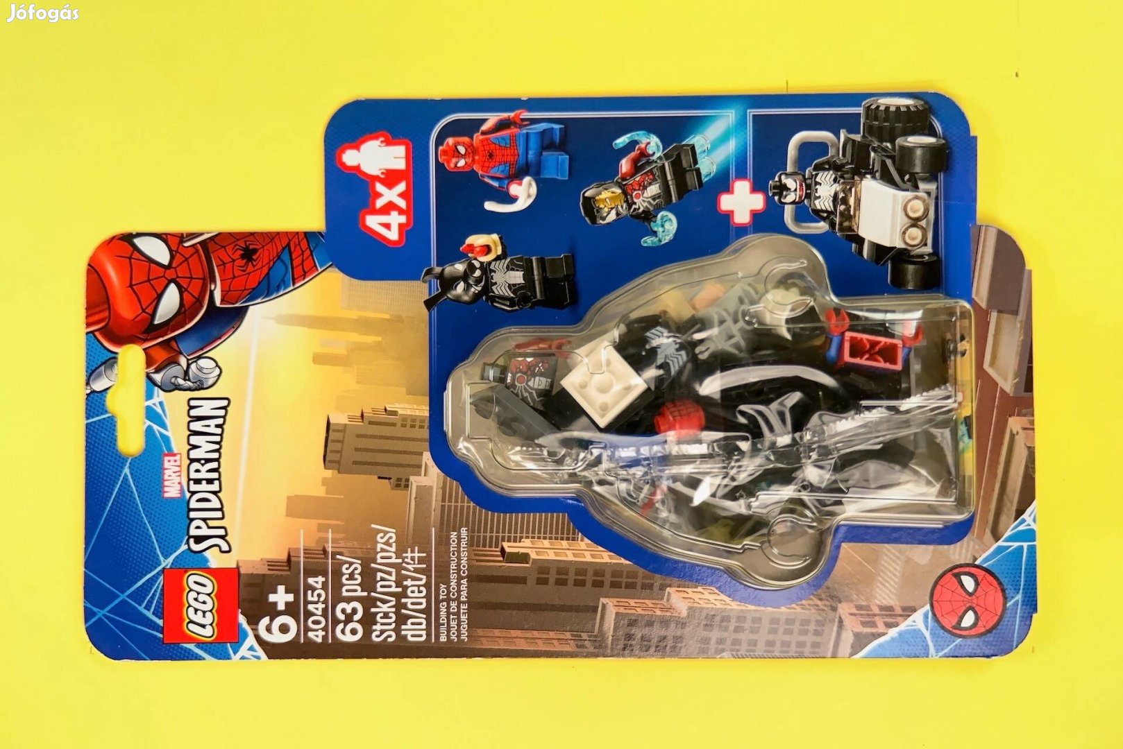 LEGO Marvel 40454 Spider-Man vs. Venom & Iron Venom, Új, Bontatlan