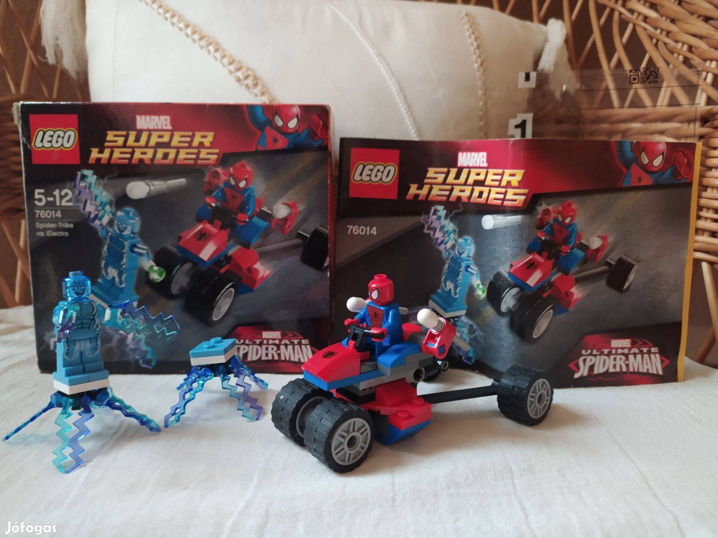 LEGO Marvel 76014 Pókember támadás Electro ellen