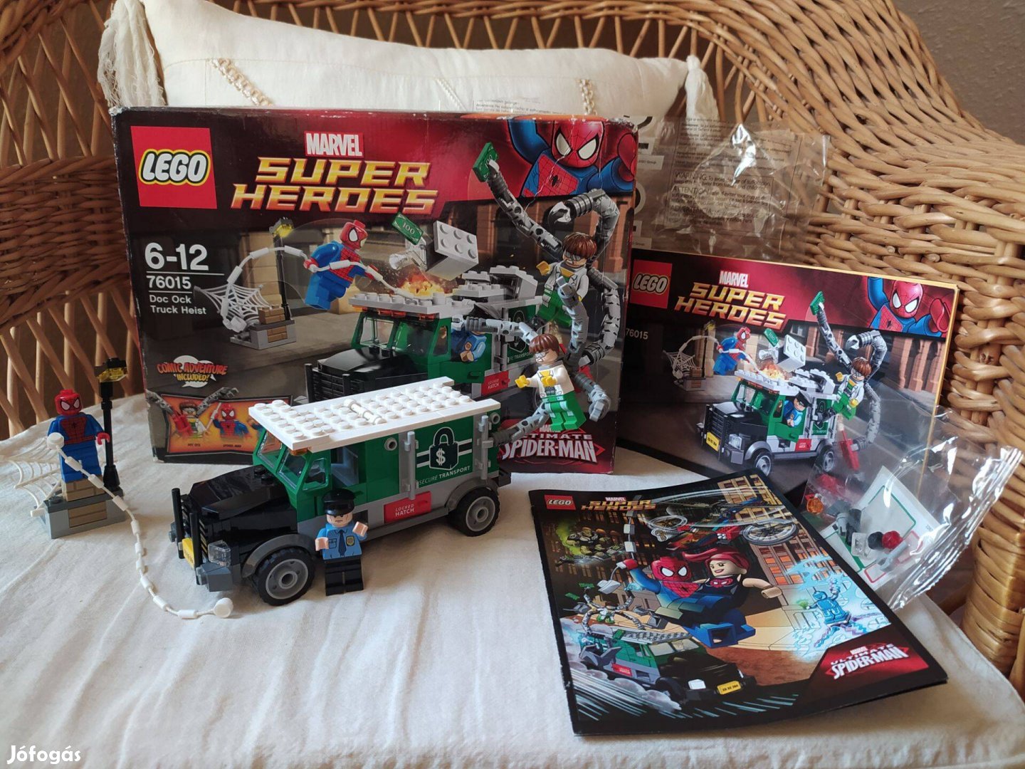 LEGO Marvel 76015 Doctor Octopus kamionos rablása