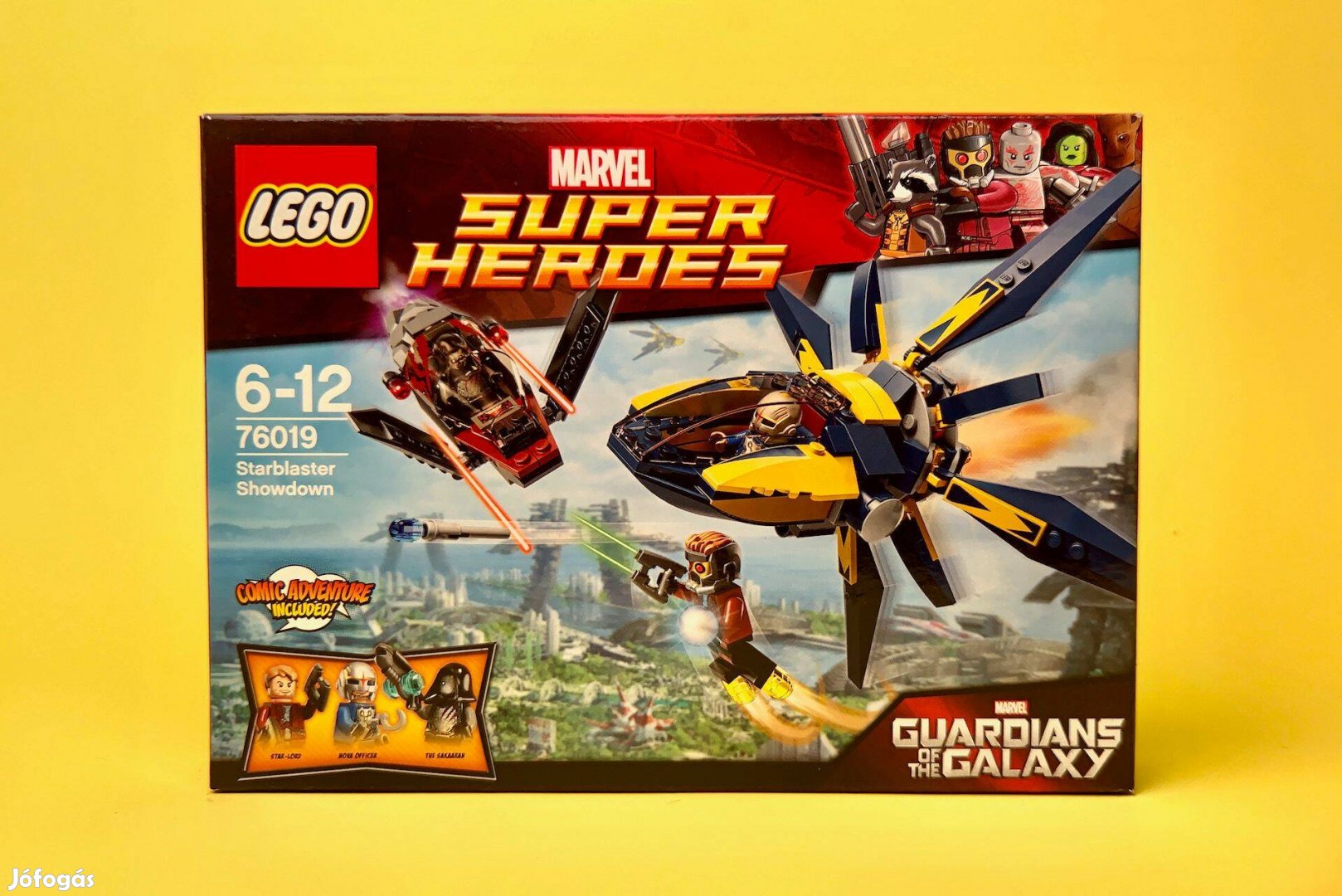 LEGO Marvel 76019 Starblaster Showdown, Új, Bontatlan